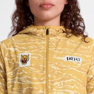 Saysky Tiger Pace Jacket Womens Yellow Camo