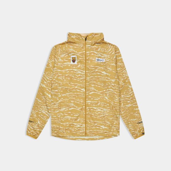 Saysky Tiger Pace Jacket Yellow Camo