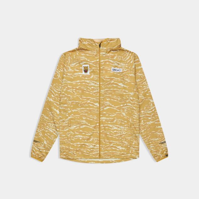 Saysky Tiger Pace Jacket Yellow Camo