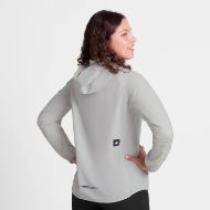 Saysky Clean Pace Flex Hooded Jacket Womens Grey