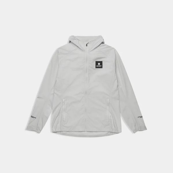 Saysky Clean Pace Flex Hooded Jacket Womens Grey