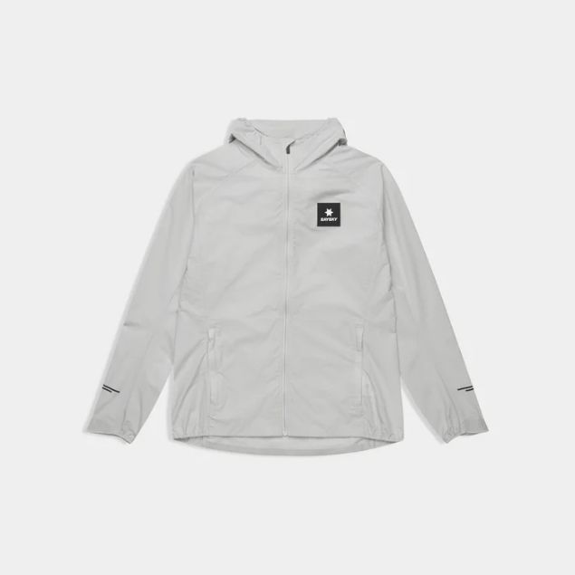 Saysky Clean Pace Flex Hooded Jacket Womens Grey