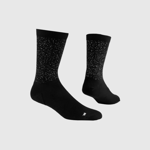 Saysky Reflective Combat High Socks Black