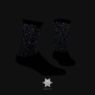 Saysky Reflective Combat High Socks Black