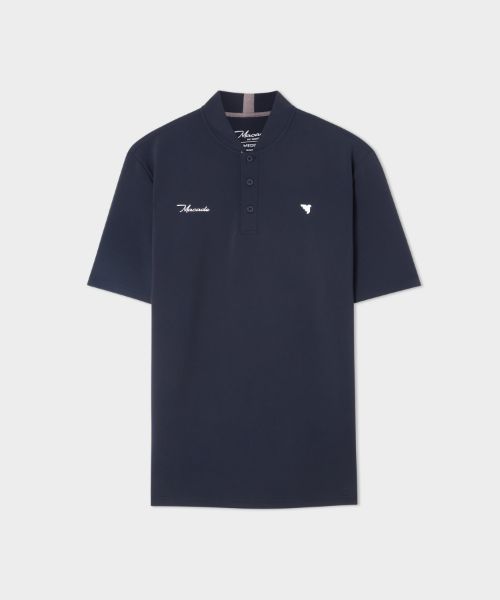 Macade Heath Bomber Shirt Dark Blue