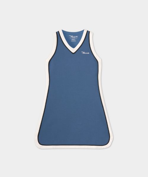 Macade Ava TX Flow Dress Womens Indigo