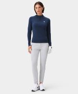 Macade Bridge Merino Quarter Zip Womens Dark Blue
