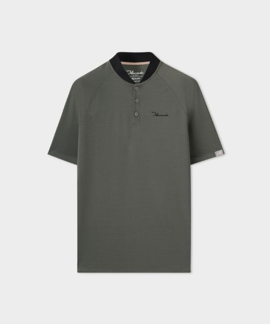 Macade Crew TR Bomber Shirt Green