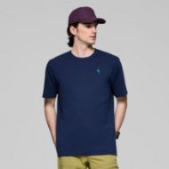 Norrøna /29 Cotton Activity Embroidery T-shirt Indigo Night