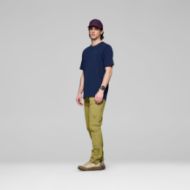 Norrøna /29 Cotton Activity Embroidery T-shirt Indigo Night