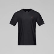 Norrøna /29 Cotton Activity Embroidery T-shirt Caviar Black