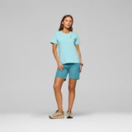 Norrøna /29 Cotton Activity Embroidery T-shirt Womens Aqua Haze