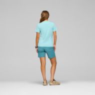Norrøna /29 Cotton Activity Embroidery T-shirt Womens Aqua Haze