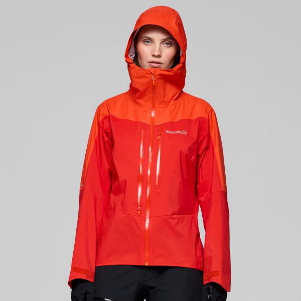 Norrøna Falketind Dri1 Jacket Womens Aura Orange