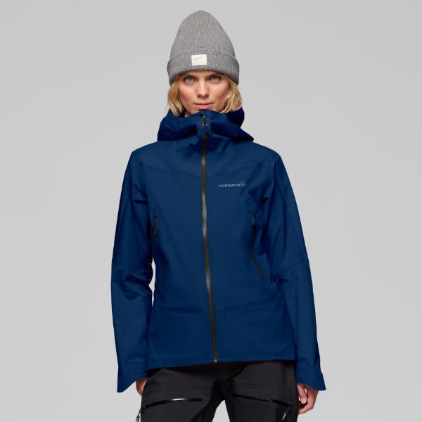 Norrøna Falketind Gore-Tex Jacket Womens Indigo Night