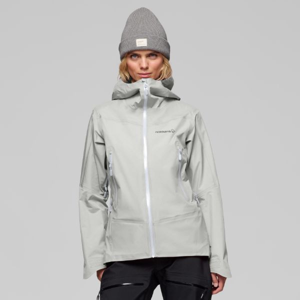 Norrøna Falketind Gore-Tex Jacket Womens Oatmeal
