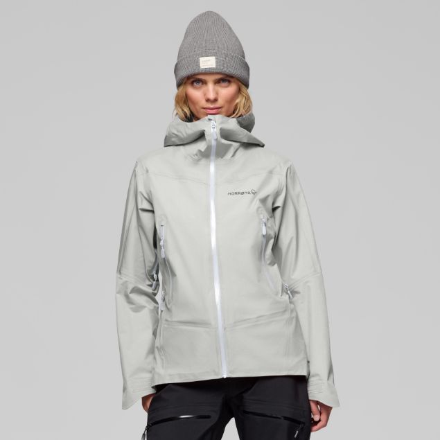 Norrøna Falketind Gore-Tex Jacket Womens Oatmeal
