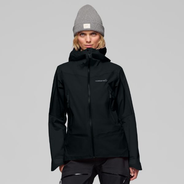 Norrøna Falketind Gore-Tex Jacket Womens Caviar Black