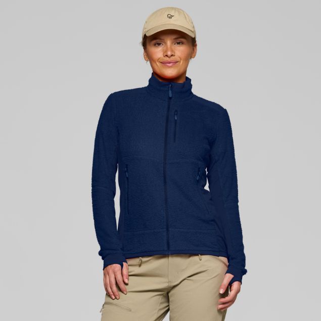 Norrøna Falketind Warm1 Active Jacket Womens Indigo Night