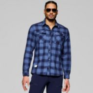 Norrøna Femund Flannel Shirt Navy Blazer