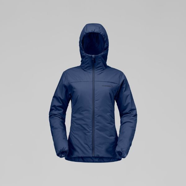 Norrøna Femund Thermo60 Zip Hood Womens Indigo Night