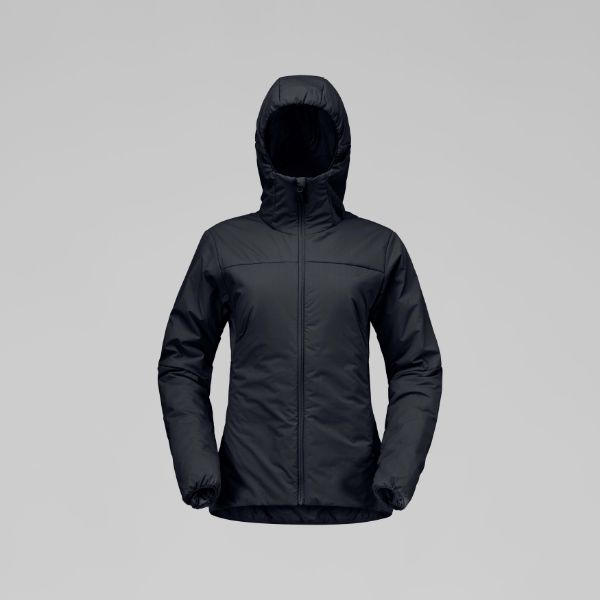 Norrøna Femund Thermo60 Zip Hood Womens Caviar Black