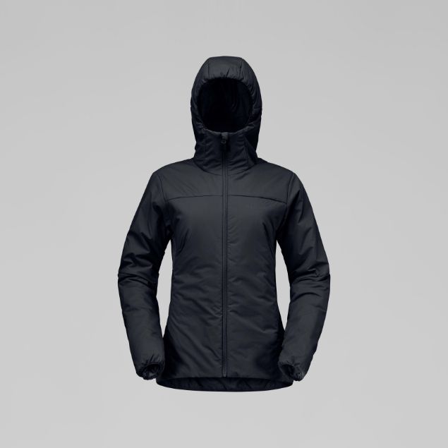 Norrøna Femund Thermo60 Zip Hood Womens Caviar Black