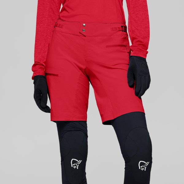 Norrøna Fjørå Flex1 Light Shorts Womens Aura Orange