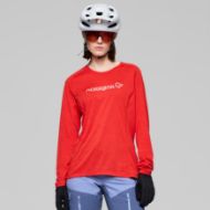 Norrøna Fjørå Equaliser Lightweight Long Sleeve Womens Aura Orange