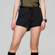 Norrøna Senja Flex1 4" Shorts Womens Caviar Black