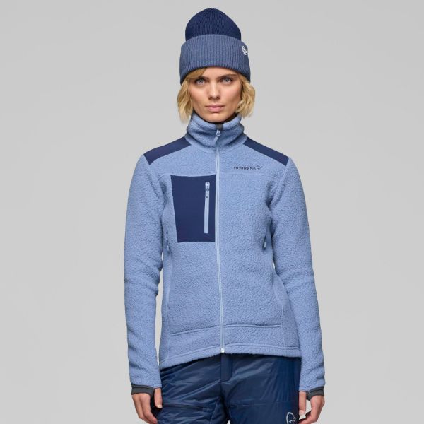 Norrøna Trollveggen Warm3 Jacket Womens Infinity