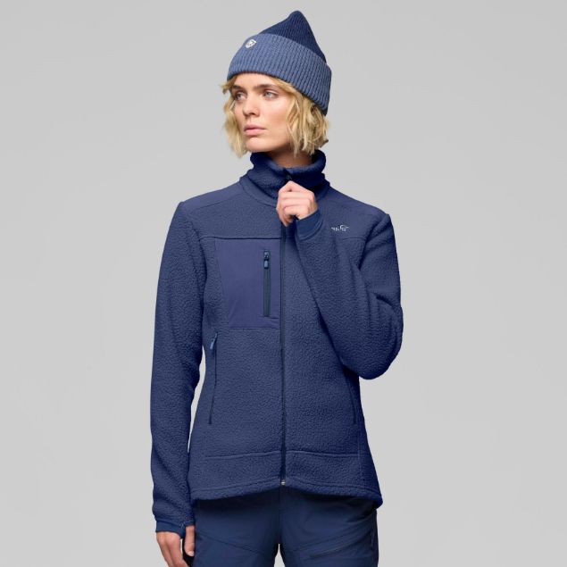 Norrøna Trollveggen Warm3 Jacket Womens Indigo Night