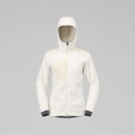 Norrøna Trollveggen Warm3 Zip Hood Womens Whisper White