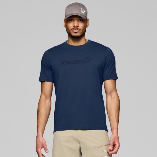 Norrøna /29 Cotton Norrøna Viking T-shirt Indigo Night