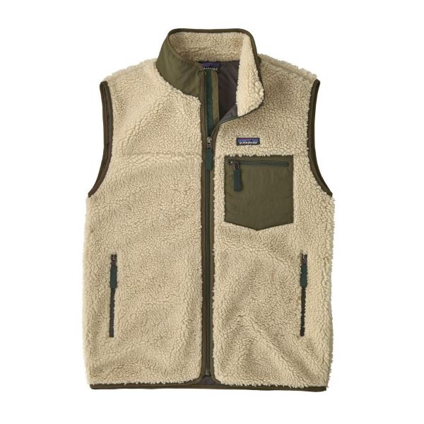 Patagonia Classic Retro-X Vest Dark Natural w/Basin Green