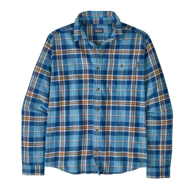 Patagonia LW Fjord Flannel L/S Shirt Prime/Shore Blue
