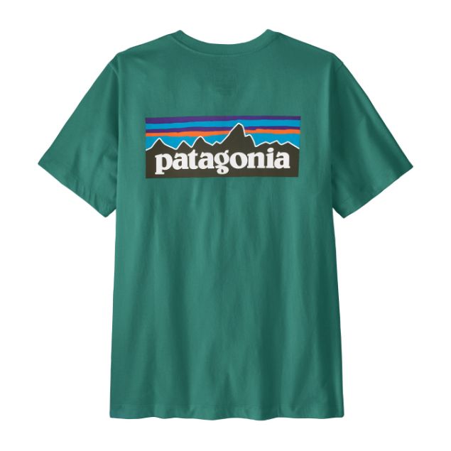 Patagonia P-6 Logo Responsibili-Tee Gem Green