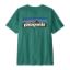 Patagonia P-6 Logo Responsibili-Tee Gem Green
