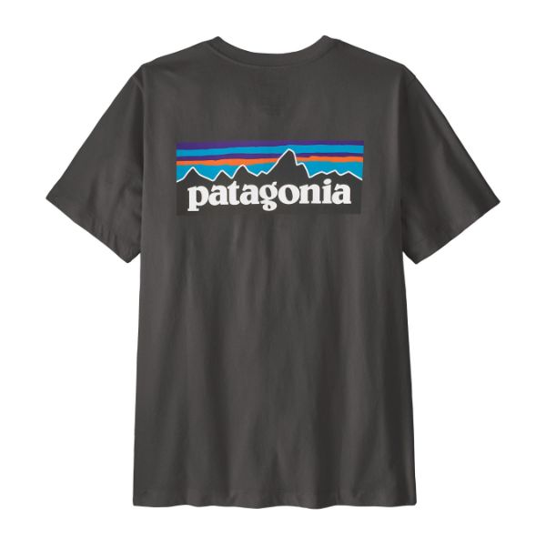 Patagonia P-6 Logo Responsibili-Tee Ink Black