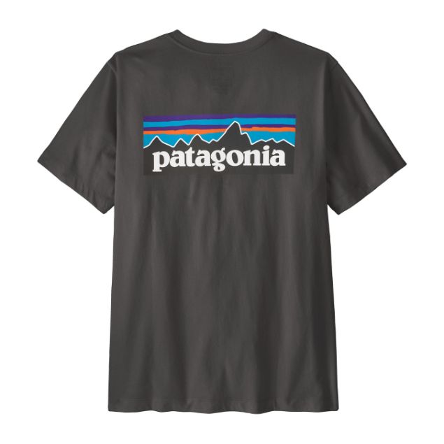 Patagonia P-6 Logo Responsibili-Tee Ink Black