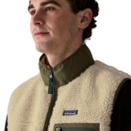 Patagonia Classic Retro-X Vest Dark Natural w/Basin Green