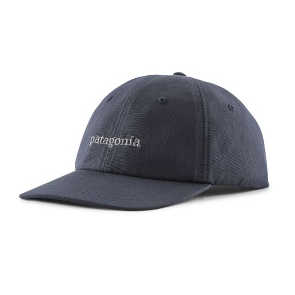Patagonia Fitz Roy Icon Trad Cap Text Logo/Smolder Blue