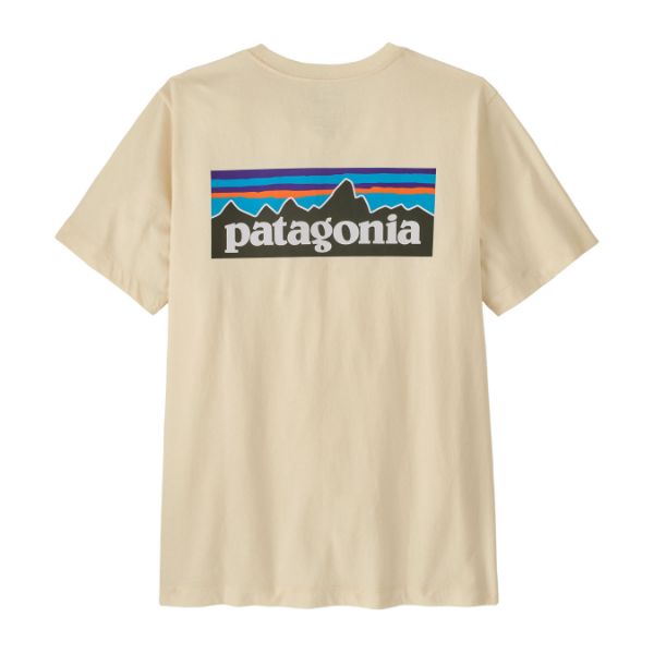 Patagonia P-6 Logo Responsibili-Tee Undyed Natural