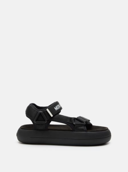 Moon Boot Super Sandal Black