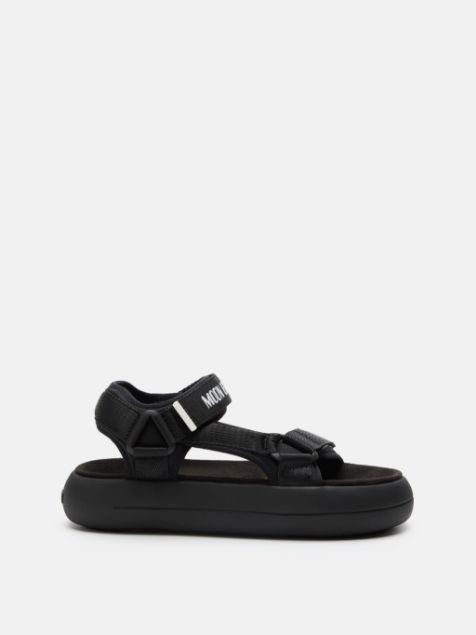Moon Boot Super Sandal Black