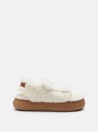 Moon Boot Shearling Sandal Ice