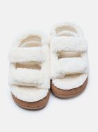 Moon Boot Shearling Sandal Ice