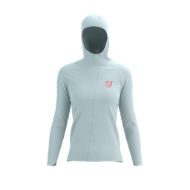Compressport Hurricane Waterproof 10/10 Jacket Womens Grey Dawn