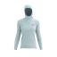 Compressport Hurricane Waterproof 10/10 Jacket Womens Grey Dawn