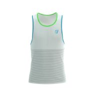 Compressport Pro Racing Singlet Star White